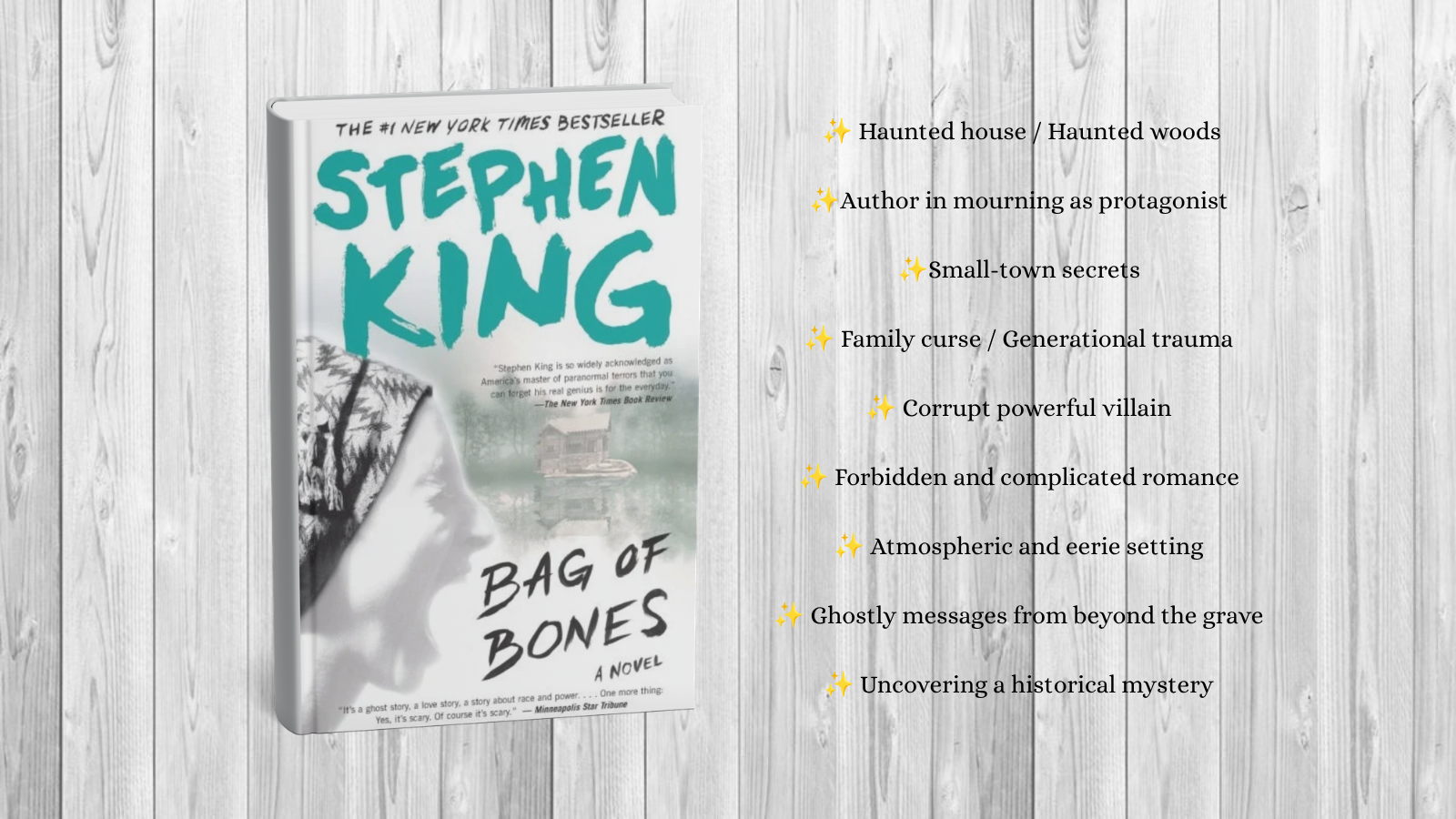 Why Bag of Bones is a Must-Read for King Fans
